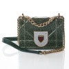Christian Dior, Ceramic Effect Deerskin Diorama Club Bag, Size Small