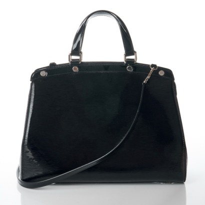 Louis Vuitton, Noir Electric Epi Brea Handbag, Size GM