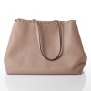 Valentino Garavani, Dusty Rose Beige Leather Studded Tote Bag