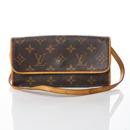 Louis Vuitton, Monogram Canvas Pochette Twin PM Bag