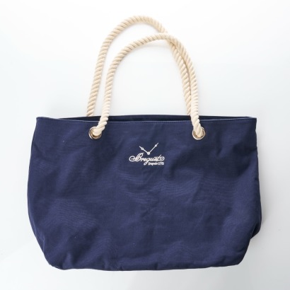 Breguet, Blue Canvas Tote Bag