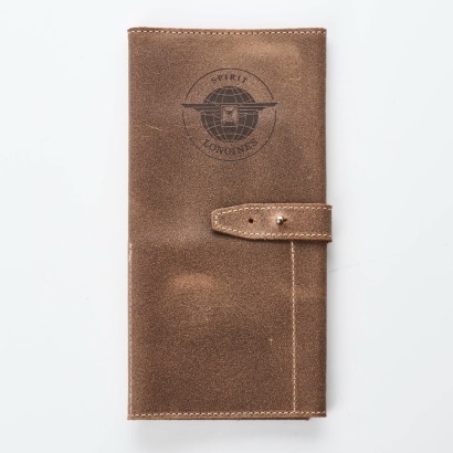 Longines, Brown Leather Spirit Travel Organiser