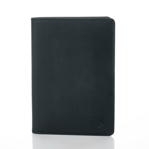 TAG Heuer, Black Saffiano Passport Holder - Near new