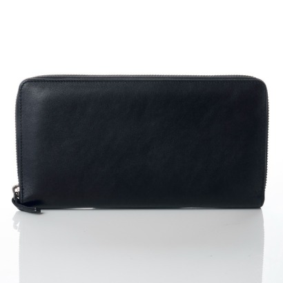 Girard-Perregaux, Navy Smooth Calfskin Travel Wallet with Box - Near new