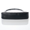 Gucci, Black GG Canvas Bamboo Handle Pochette - 3