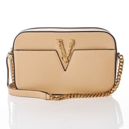 Versace, Beige Virtus Camera Bag