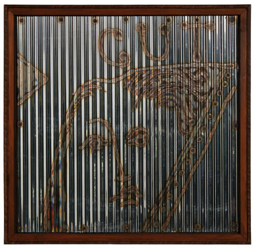 RALPH HOTERE Cut (From the Baby Iron Series)