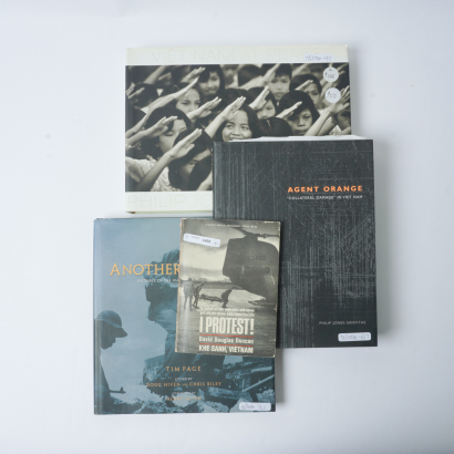 A Collection of Four Vietnam War Documentary Photography Books
