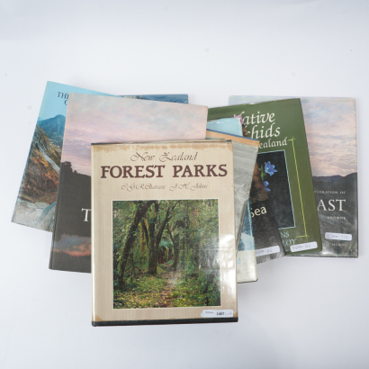 A Collection of New Zealand Nature and Landscape Photobooks