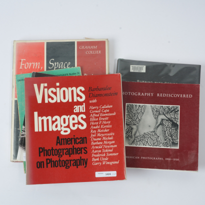 A Collection of Six Photography Theory and History Books