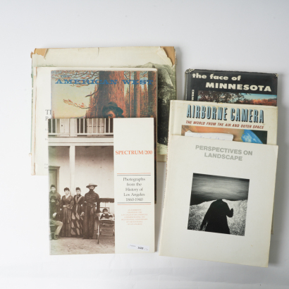 A Collection of American Landscape Photography Books