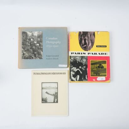 A Collection of Three Early Photography History Books