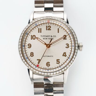 Tiffany & Co, CT60 Wristwatch with Box / Papers, circa 2020
