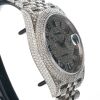 Stainless Steel, Aftermarket Diamond Set Rolex* Datejust 41, circa 2021 - 3