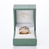 Midas Diamond Jewellers, 18ct Rose / White Gold, 0.44ct Diamond Set Dress Ring with Box - 2