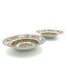 Two Chinese Canton Famille Rose 'Floral and Butterfly' Dishes - 2