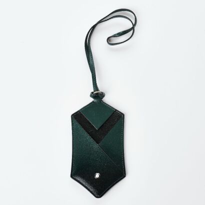 Montblanc, Meisterst&uuml;ck Sfumato British Green Luggage Tag - As new