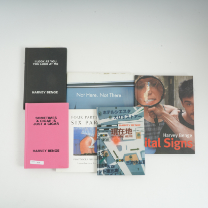 A Collection of Six Photobooks by Harvey Benge