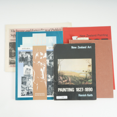 A Collection of Five New Zealand Art/ Painting Books