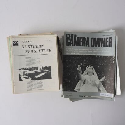 Magazines Collection: Creative CAMERA WONER & N.Z.P.P.A NORTHERN NEWSLETTER