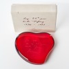 Tiffany & Co., Glass Heart Paperweight with Box - 2