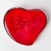 Tiffany & Co., Glass Heart Paperweight with Box - 3