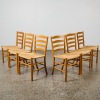A Set Of Six Church Chairs In Oak By Kaare Klint