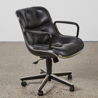 An Executive Chair By Charles Pollock For Knoll International