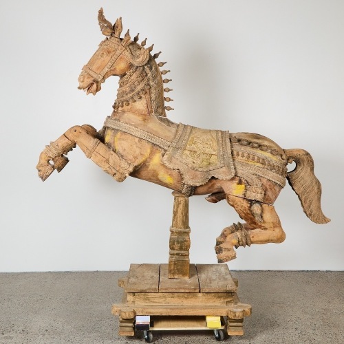 An 18th Century Vahana Temple Horse, India