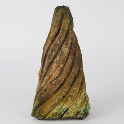 A Ceramic Spire Candlestick