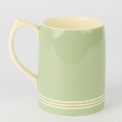 A Keith Murray Celadon Tankard for Wedgewood