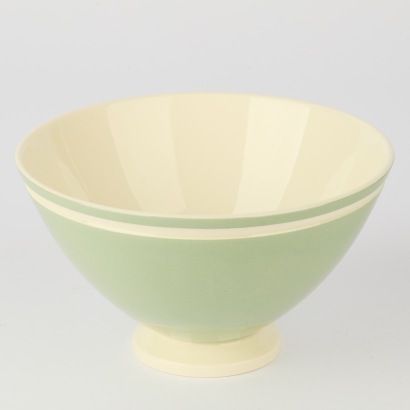 A Keith Murray Celadon Footed Bowl for Wedgewood