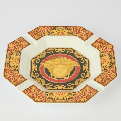A Versace Medusa Ashtray for Rosenthal