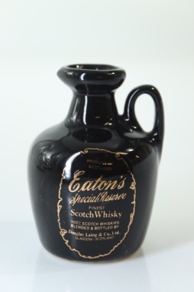 (1) Eaton's Special Reserve Scotch Whisky Miniature in Ceramic Decanter