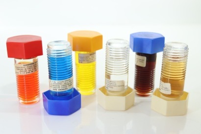 (1) Mixed Screw Shaped Miniatures, 6 Bottles Sold as One Lot
