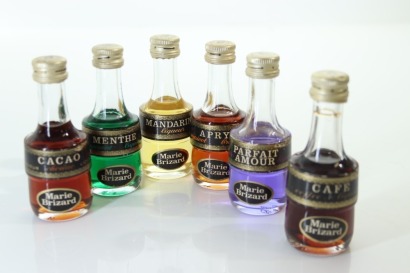 (1) Mixed Marie Brizard Miniatures, 6 Bottles Sold as One Lot