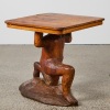 An Unusual Folk Art Table - 2