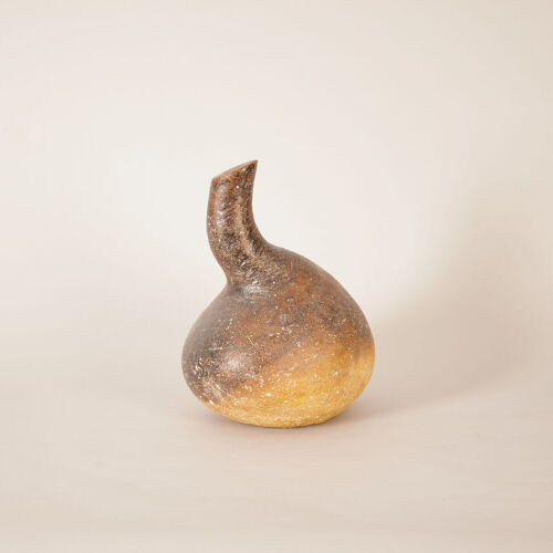 A Chinese Pottery Gourd Ornament
