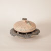 A Chinese Lotus Leaf Fountain Ornament