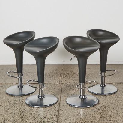 A Set of Four Bombo Stools by Stefano Giovannoni for Magis