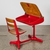 A Mid-Century American Desk and Stool - 2