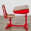 A Mid-Century American Desk and Stool - 3
