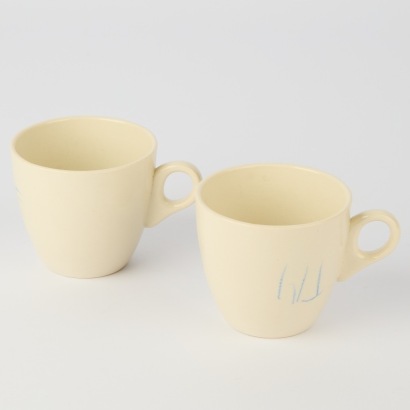 A Pair of Crown Lynn Test Teacups