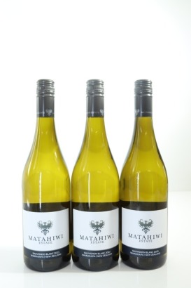 (3) 2023 Matahiwi Estate Sauvignon Blanc, Wairarapa