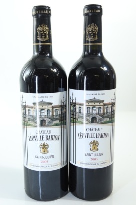 (2) 2003 Chateau Leoville Barton, Saint-Julien [JR17] [RP96]