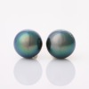 9ct Yellow Gold, Round, 9.8mm South Sea Pearl Stud Earrings