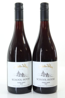 (2) 2018 Gibbston Valley School House Pinot Noir, Bendigo