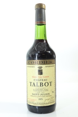 (1) 1973 Chateau Talbot, Saint-Julien, 730ml