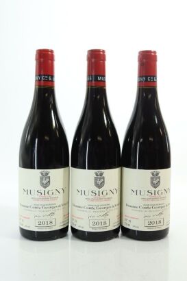 (3) 2018 Domaine Comte Georges de Vogue Musigny Grand Cru 'Cuvee Vieilles Vignes', Cote de Nuits
