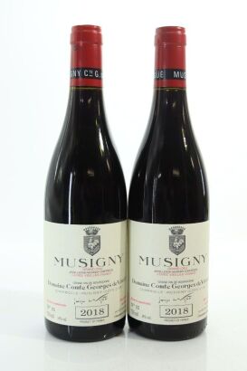 (2) 2018 Domaine Comte Georges de Vogue Musigny Grand Cru 'Cuvee Vieilles Vignes', Cote de Nuits